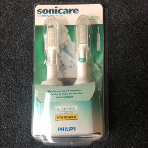 Sonicare A Series Compact Replacement Brush Heads Advance 2 Pack A4000 Model